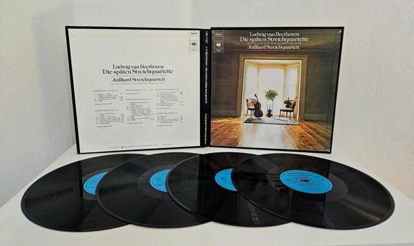 Uraz Plak Beethoven - Streichquartett (Yaylı Çalgılar Dörtlüsü, 4 Plak, Özel Box Set, Kitapçıklı) - Image 1