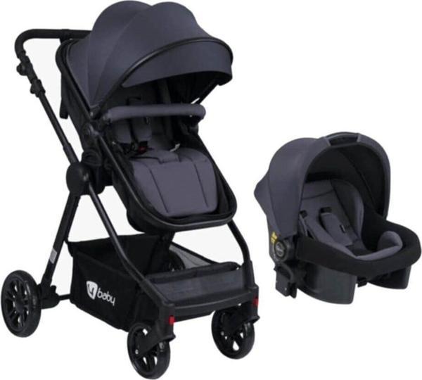 4 Baby Cool Black Travel Sistem Bebek Arabası Siyah - Image 1