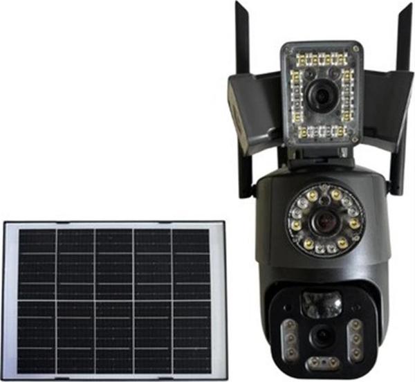 Okam O-KAM 3918 4G 6MP Dual Lens - Solar Panel - Sim Kart Destekli - PTZ Kamera - Image 1