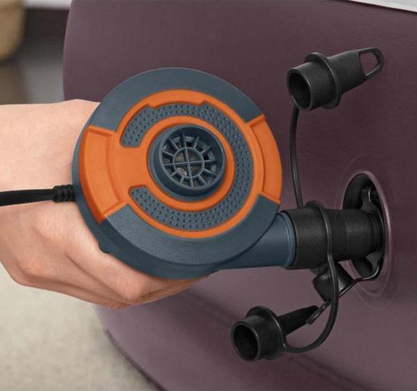 Şişme Yatak & Havuz Şişirmek ve İndirmek için 220V Elektrikli Pompa - Image 1