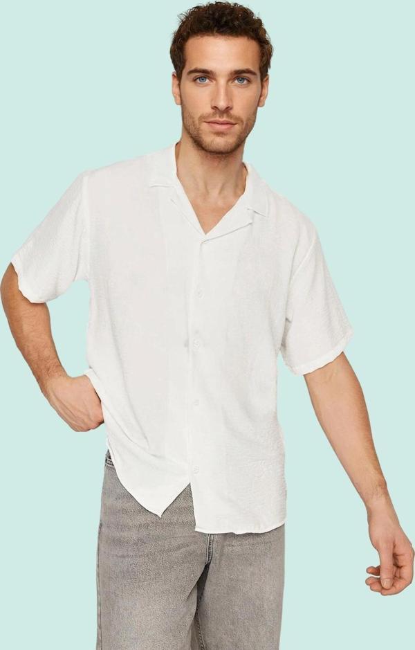 Erkek Kısa Kollu Gömlek Regular Boy Apaş Yaka Rahat Günlük Hafta Sonu Yaz Aylarının Vazgeçilmezi - Image 1
