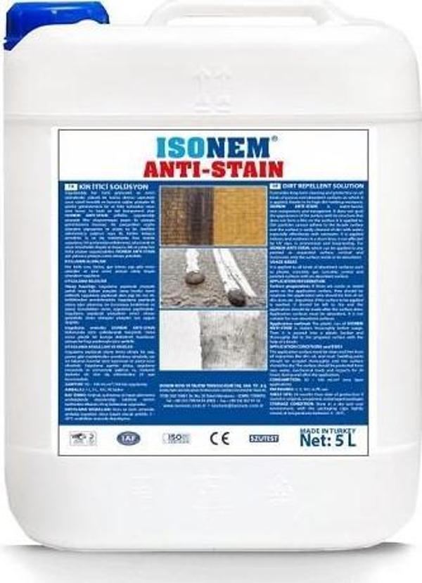 İsonem Anti Stain Kir İtici Solüsyon 10 Lt Şeffaf - Image 1