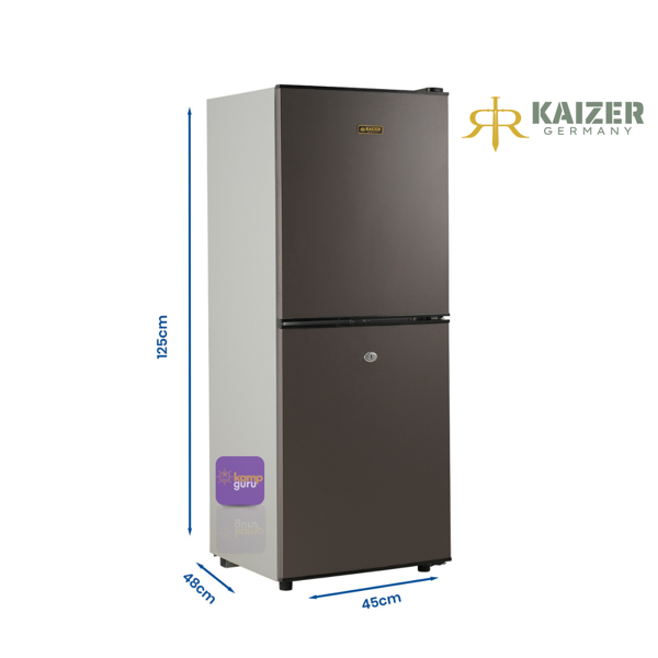 KAiZER Germany  140 Litre Buzdolabı ALTTAN BUZLUK -SİYAH 12 volt / 24 volt - Image 1