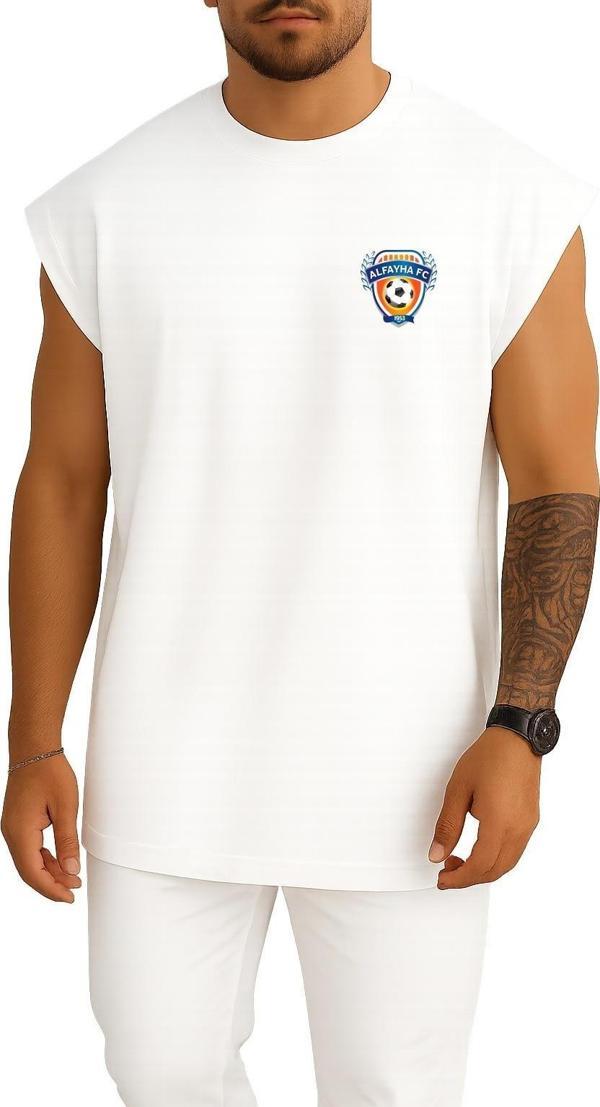 Oversize Al-Fayha Saudi Cep Tasarımlı Unisex Spor Atlet - Image 1