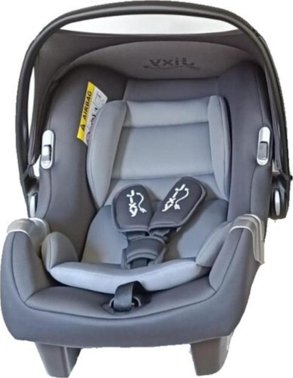 Abc Design Jixy Hug Bebek Oto Koltuğu Ana Kucağı Antrasit - Gri - Image 1