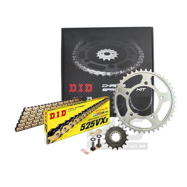 Did-Jt 2022-2025 Suzuki GSX-S 1000 GT Uyumlu Zincir Dişli Set Gold (Sarı) Renk - Image 1