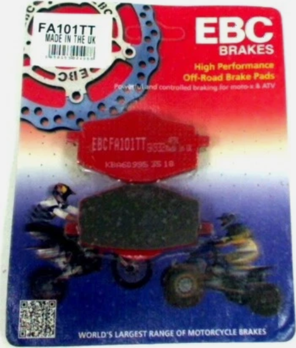 Ebc Fa101Tt 1999-2011 Suzuki Marauder 250 Uyumlu Ön Fren Balatası Karbon Balata - Image 1