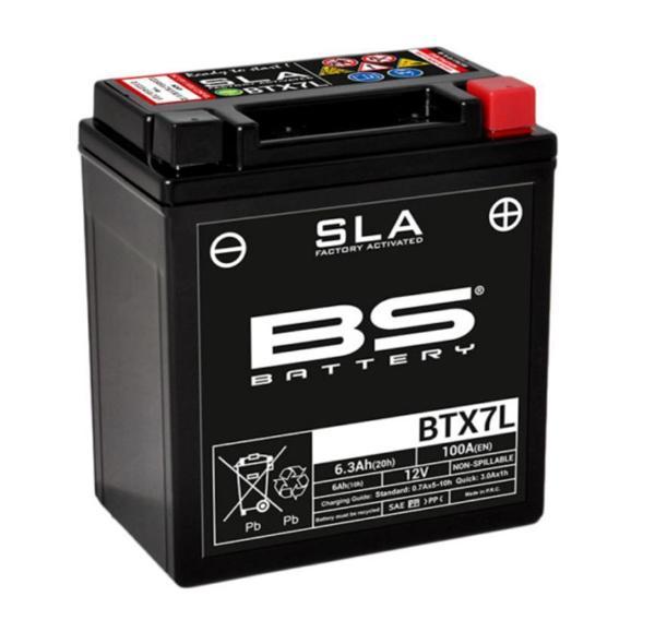 Bs Btx7l Sla 1999-2011 Suzuki Marauder 250 Uyumlu Akü Jel Akü - Image 1