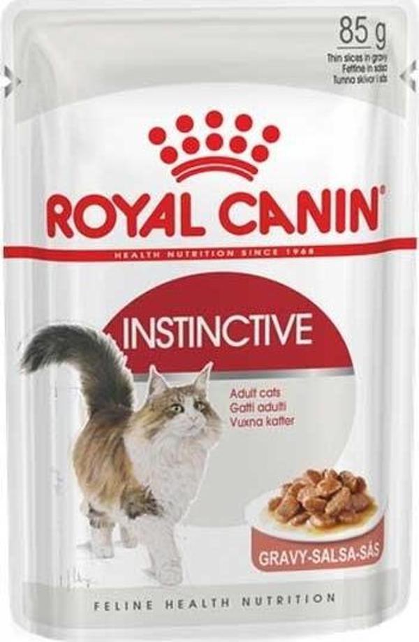 Royal Canin İnstinctive Jelly Pouch Yaş Kedi Maması 85 Gr X 12 Adet - Image 1