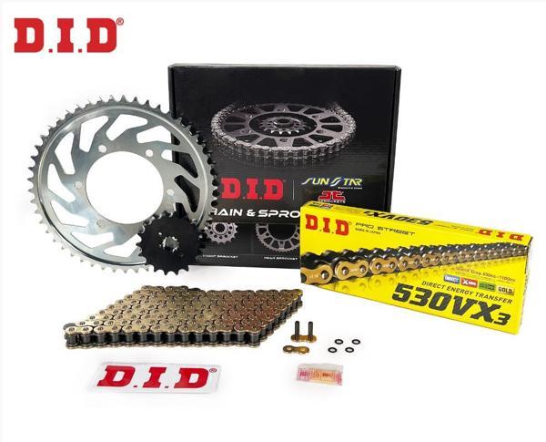 Did-Sunstar 1997-2004 Suzuki Marauder 800 Uyumlu Zincir Dişli Set Gold (Sarı) Renk - Image 1
