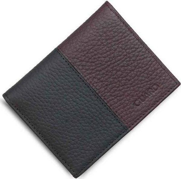 Guard Mat Bordo/Siyah Hakiki Deri Erkek Cüzdan P1334 - Image 1