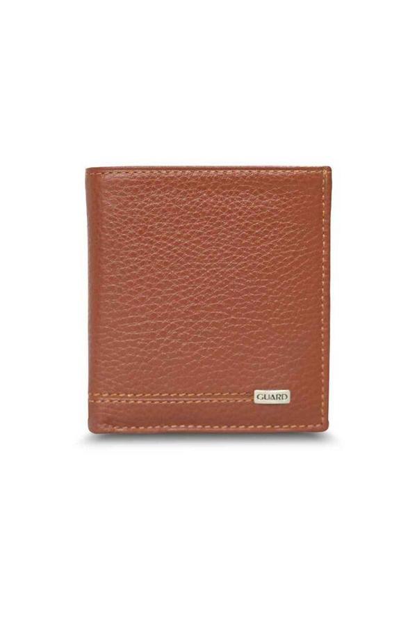 Guard Taba Çok Bölmeli Mini Hakiki Deri Erkek Cüzdanı P749 - Image 1