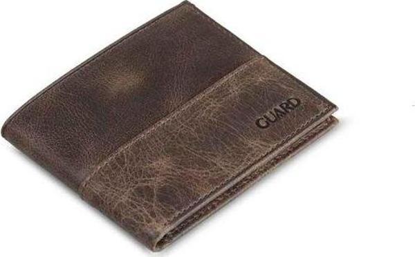 Guard Antik Kahve İnce Klasik Hakiki Deri Erkek Cüzdanı P883 - Image 1