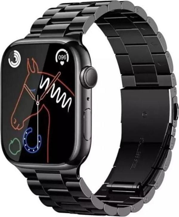Winex Watch 8 Ws92 Max Amoled Ekran Android İos Harmonyos Uyumlu Akıllı Saat Siyah - Image 1