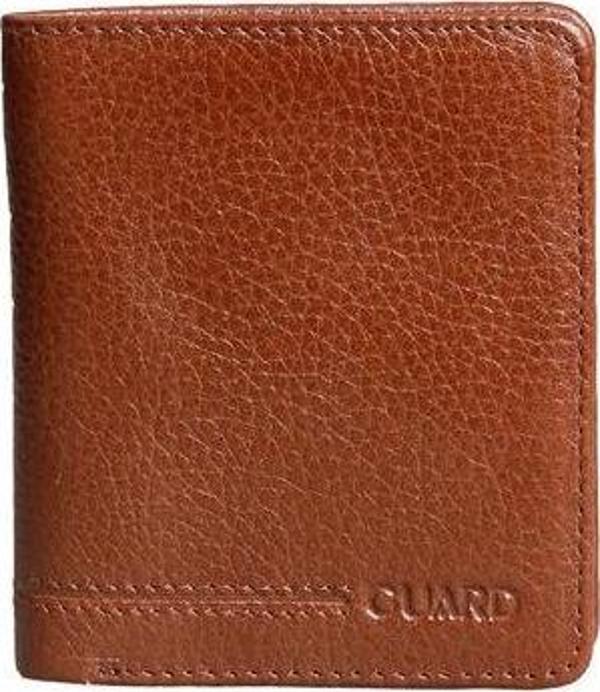 Guard Taba  Minimal Spor Hakiki Deri Erkek Cüzdanı P705 - Image 1