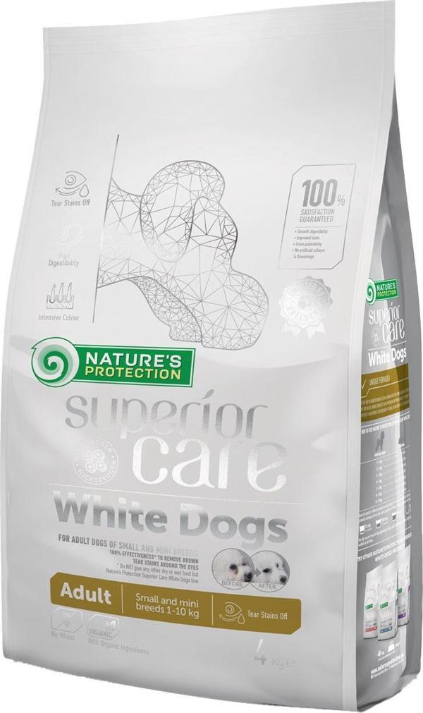 Superior Care Beyaz Tüylü Köpekler Için Kuzulu Küçük Irk Köpek Maması 4kg - Image 1