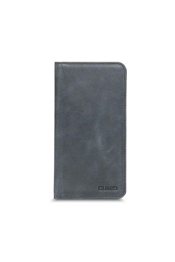 Guard Antik Siyah  Telefon Girişli El Portföyü Hakiki Deri P3028 - Image 1
