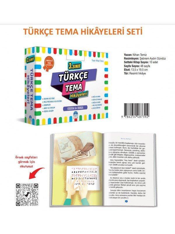 Martı Çocuk Yayınları 3. Sınıf Türkçe Tema Hikayeleri 0922 - Image 1