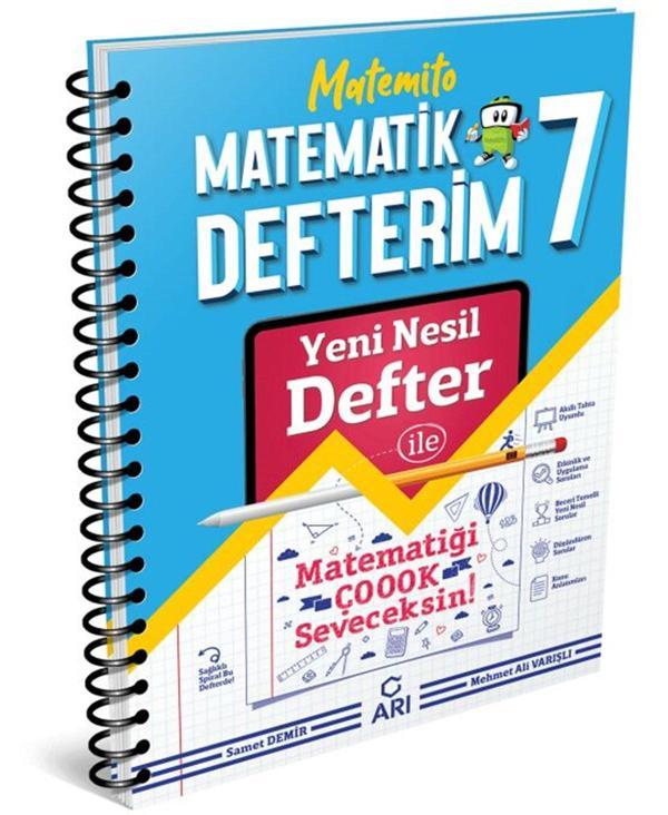 Arı Yayıncılık 7. Sınıf Matematik Defterim Matemito 0922 - Arı Yayıncılık - Image 1