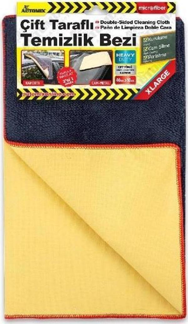 Automix Çift Taraflı Temizlik Bezi 40x60cm - Image 1