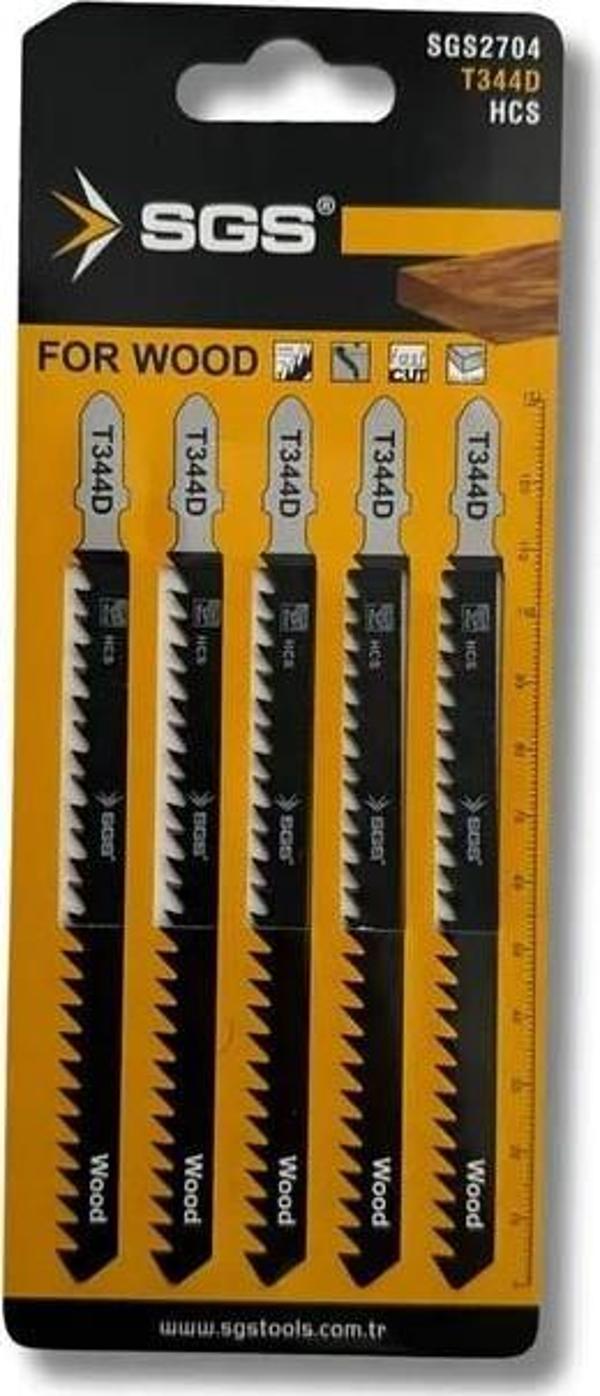 Sgs 2704 T344D Dekupaj Testere Bıçağı 5li paket  - Image 1