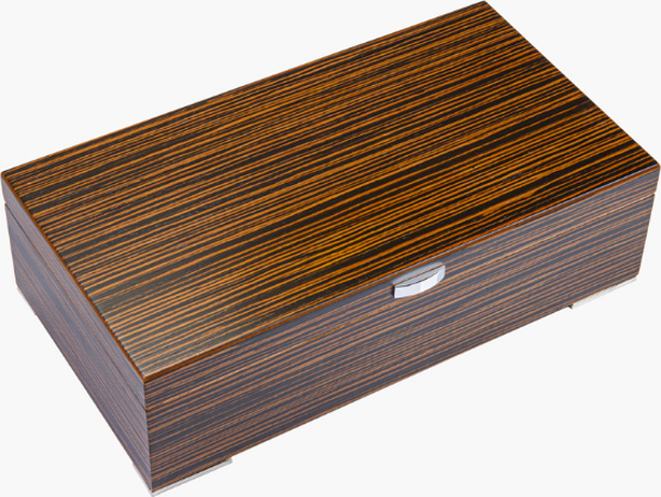 PremiumQuality Paraty Kahverengi Sedir Humidor Puro Kutusu - Image 1