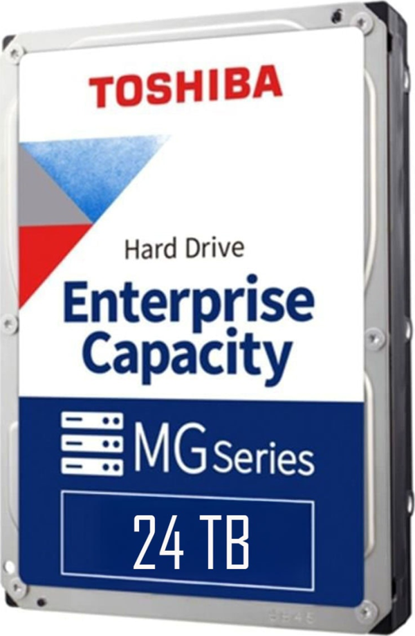 TOSHIBA MG11ACA24TE MG Series 3.5" 24TB 7200rpm 1024MB SATA Enterprise 7/24 Harddisk - Image 1