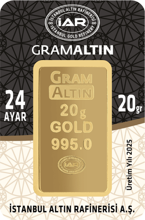20 GRAM 24 AYAR İAR GRAMALTIN - Image 1
