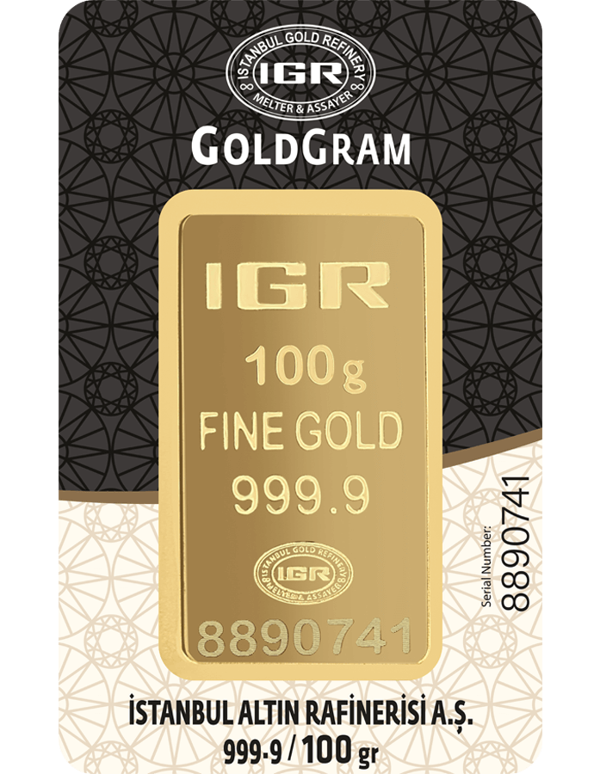 100 GRAM 24 AYAR İAR GRAMALTIN - Image 1
