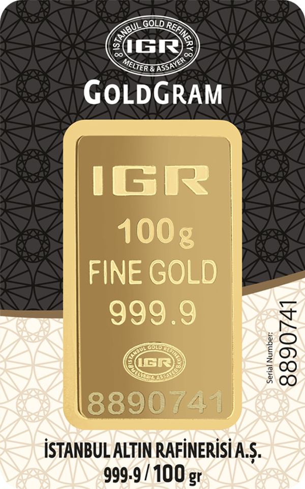 100 GRAM 24 AYAR İAR GRAMALTIN - Image 1