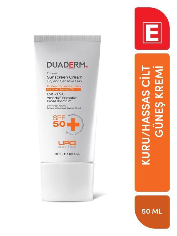 KURU VE HASSAS CİLT GÜNEŞ KREMİ 50 ML - Image 1