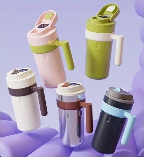 Vagon Life Çelik Termos Dijital Göstergeli 550Ml Vgn-2009 - Image 1