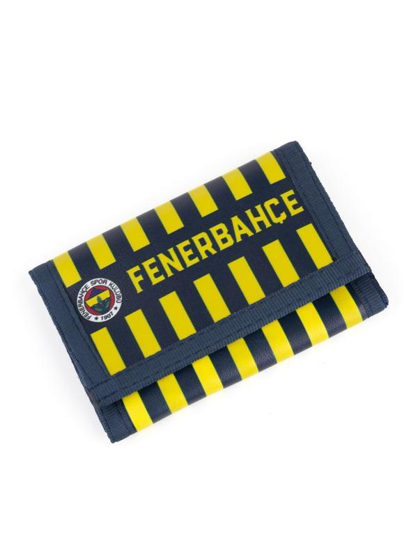 Fenerbahçe Efsane Çubuklu Suni Deri Cüzdan Lisanslı - Image 1