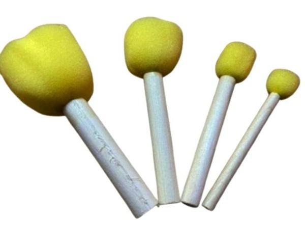 Ponpon Fırça Seti 4Lü - 3 paket - Image 1