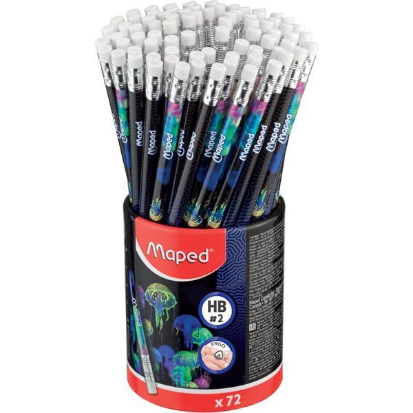 Black Pep'S Deepsea Paradise Silgili Kurşun Kalem HB 72'Li Kavanoz 851810 - Image 1