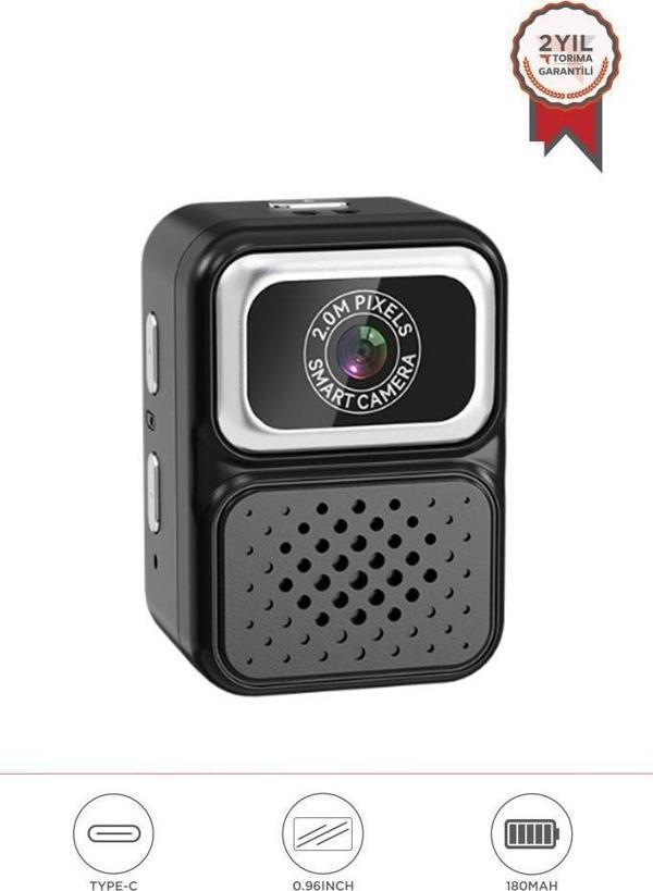 Torima CMR-36 Siyah Mini Anahtarlık Dijital 480P Video Fotoğraf Makinesi Kamera - Image 1