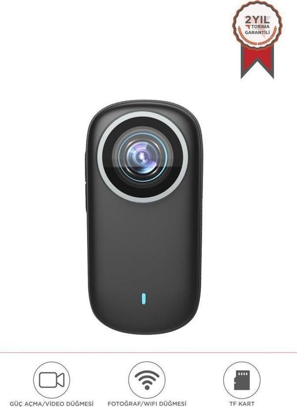 Torima CMR-38 Siyah 4K Kayıt Manyetik Giyilebilir Aksiyon Kamerası - Image 1