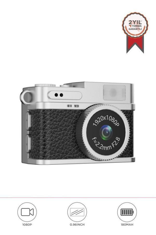 Torima CMR-35 Siyah Dijital Mini Cep Boy Anahtarlık 1080P Video Fotoğraf Makinesi Kamera - Image 1