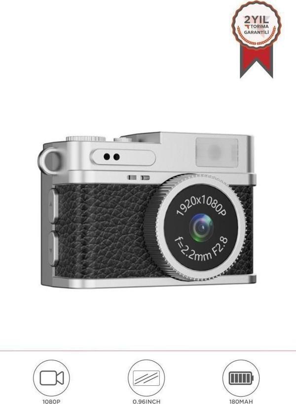 Torima CMR-35 Siyah Dijital Mini Cep Boy Anahtarlık 1080P Video Fotoğraf Makinesi Kamera - Image 1