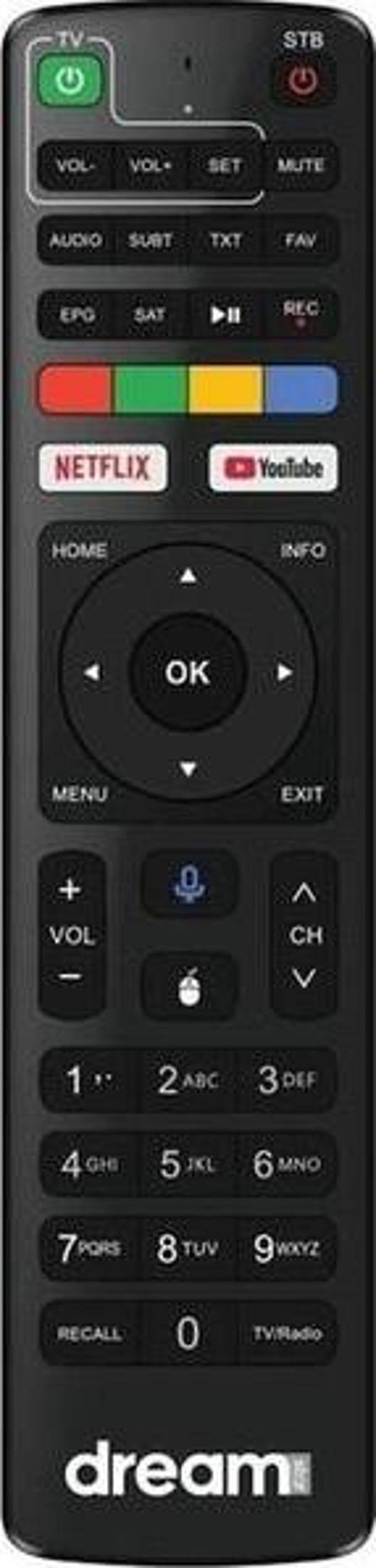 Dreamstar A5 Android Uydu Alıcı Kumanda - Image 1