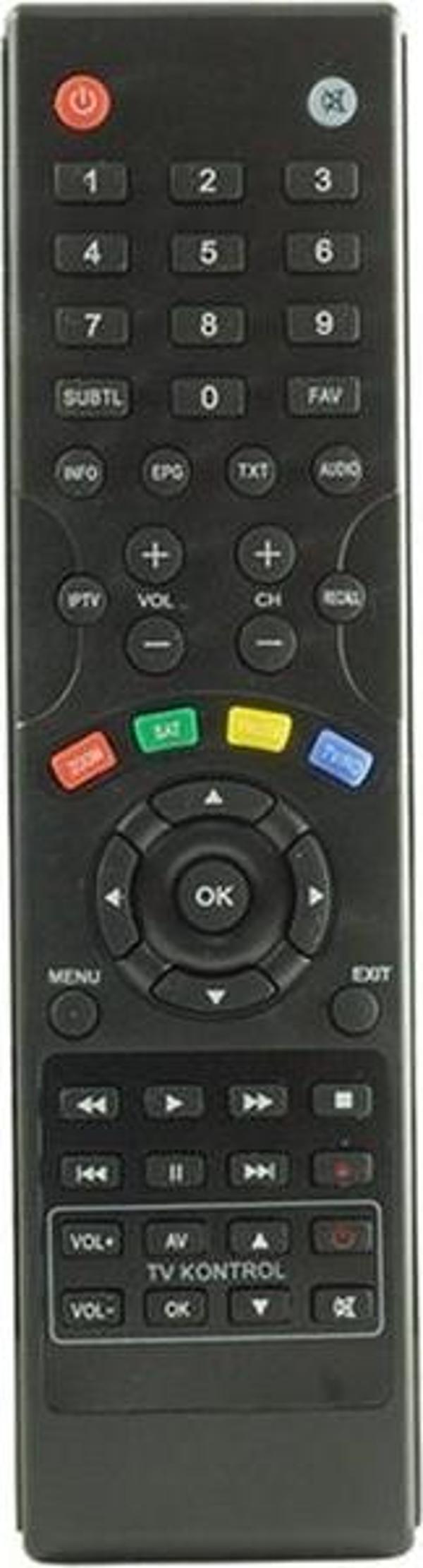 Redline Weko Kr Redlıne TS-40*TS-140 Super Hd Uydu Kumandası (10530 Ile Aynı) - Image 1