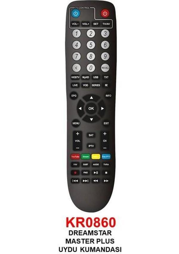Dreamstar Master Hd Iptv Uydu Kumandası - Image 1