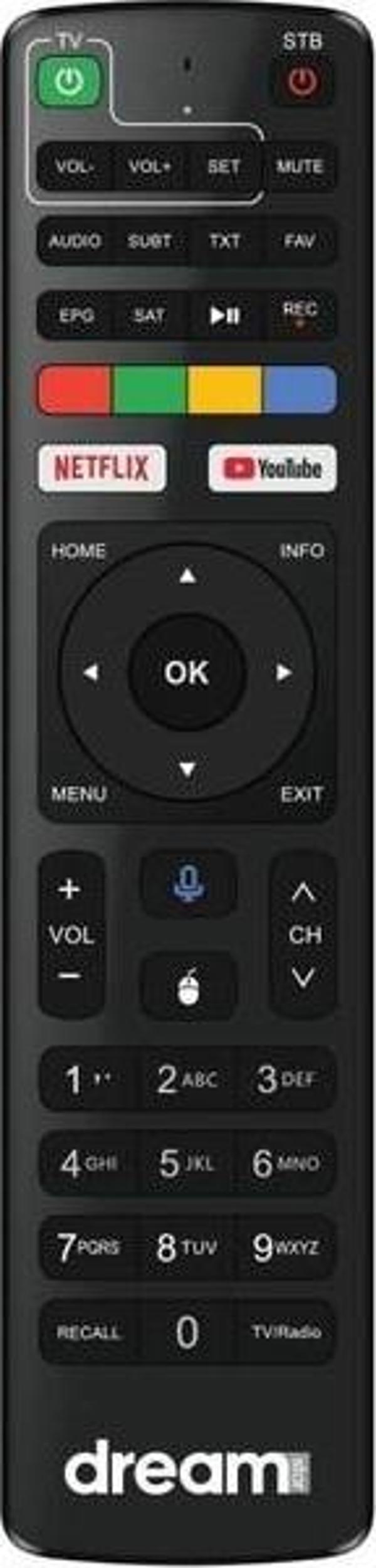 Dreamstar A5 Android Tv Box Bluetooth Kumanda Orjinal Ses Komutlu - Image 1