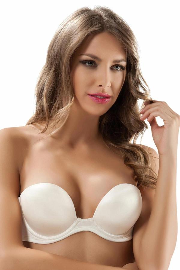 7036 LE JARDİN STRAPLEZ SİLİKONLU SİHİRLİ SÜTYEN - Image 1