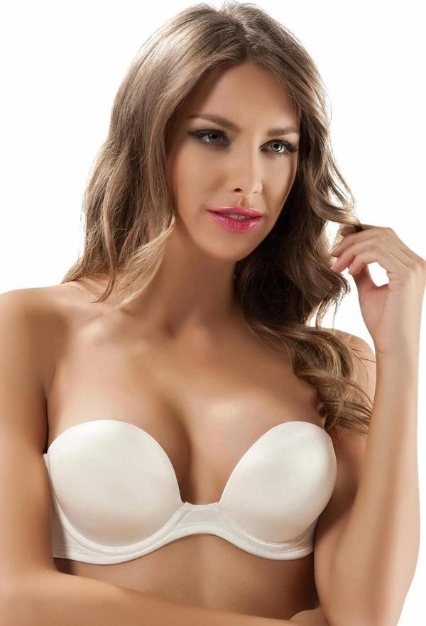 7036 LE JARDİN STRAPLEZ SİLİKONLU SİHİRLİ SÜTYEN - Image 1