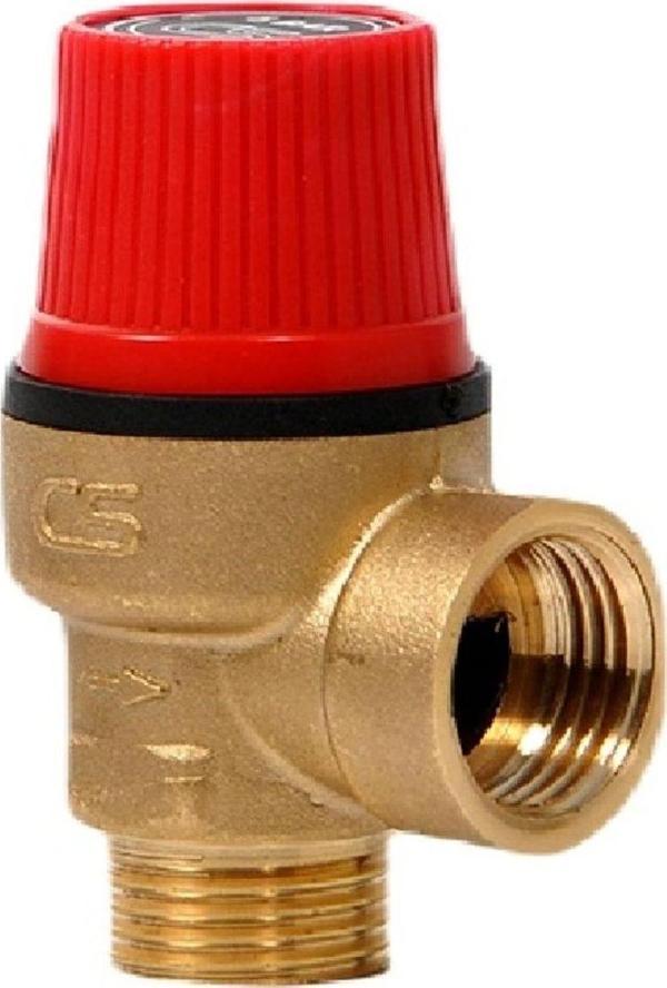 Banyo Tesisatı 1/2" Dış Dişli Emniyet Ventili 4 Bar - Image 1