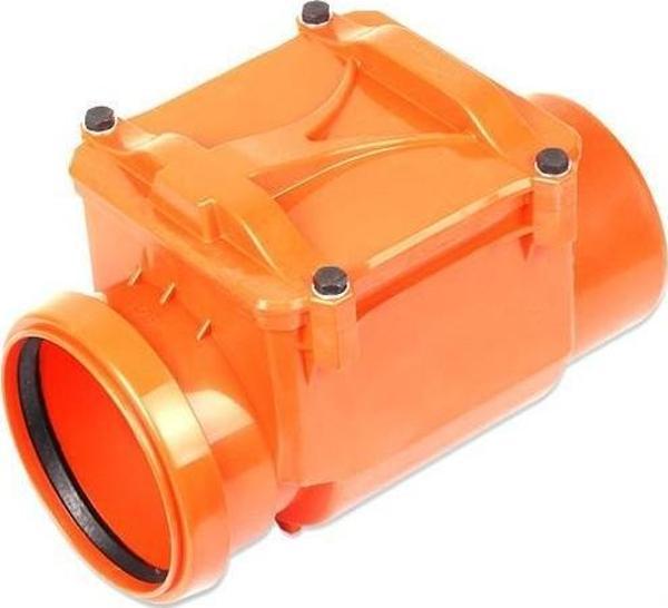 Luxwares Plastik Atık Pis Su Çekvalf Klapeli 125 mm - Image 1