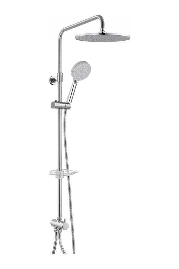 Duş Sistemi E.C.A Dalia Plus Teleskobik Kolonlu Banyo Tepe Duş Seti Takım 102158040 - Image 1
