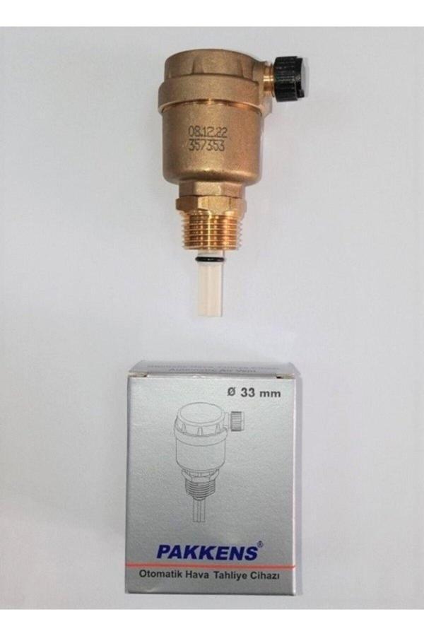 Banyo Tesisatı Otomatik Hava Tahliye Cihazı (1/2" X 10 Bar) Ø33 Mm - Image 1