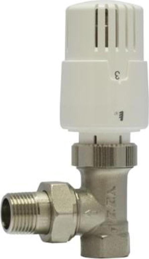 Panel Radyatör 1/2" Trv4 Termostatik Köşe Radyatör Valfi 602120755 - Image 1